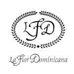 This is the LaFlor Dominicana logo.